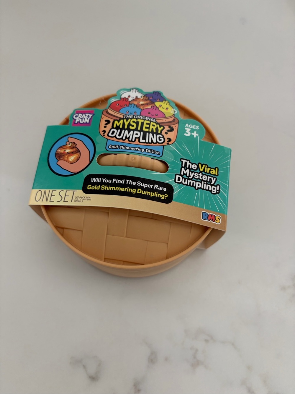 RMS Mystery Dumpling Gold Shimmering Edition Squishy
